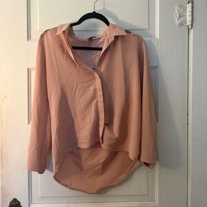 Forever 21 Light Pink Blouse
